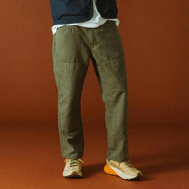 Men's Casual Patchwork Multi-pocket Slim-fit Cargo Pants 97671491M sold by Manly product image thumbnail 3