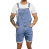 Men's Casual Vintage Denim Shorts Overalls 70861382Y sold by Manly