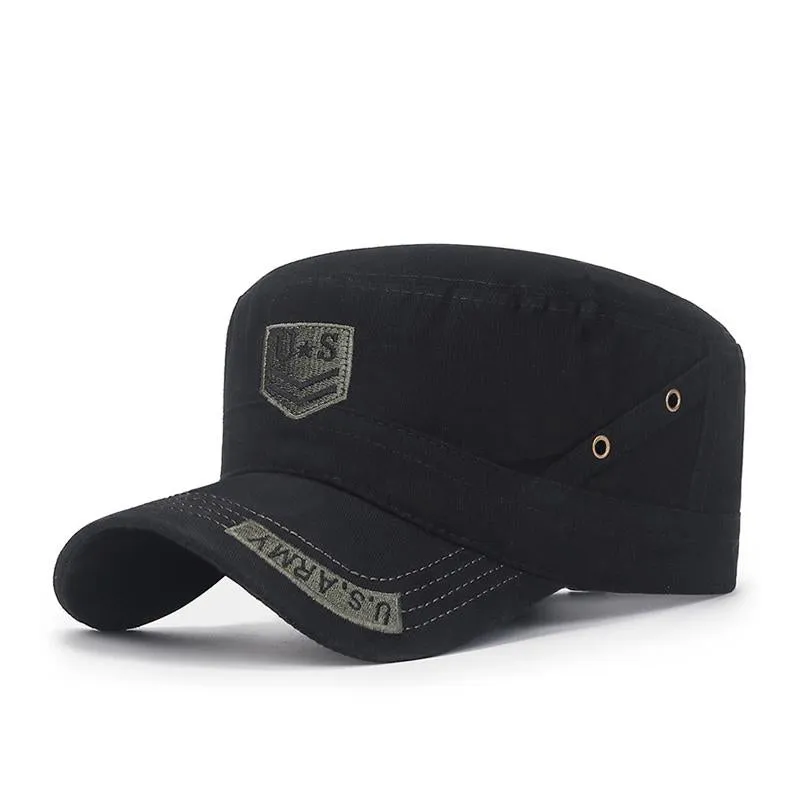 Men's Outdoor Embroidered Flat Cap 36478856X sold by Manly product image thumbnail 2