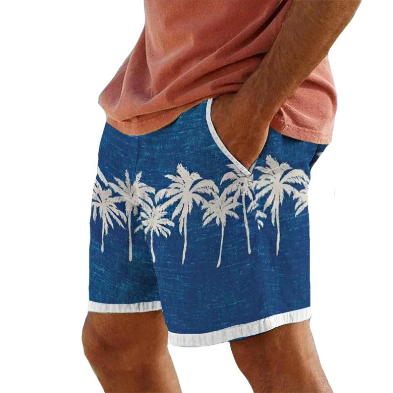 Men's Vintage Coconut Drawstring Beach Shorts 67198975TO sold by Manly