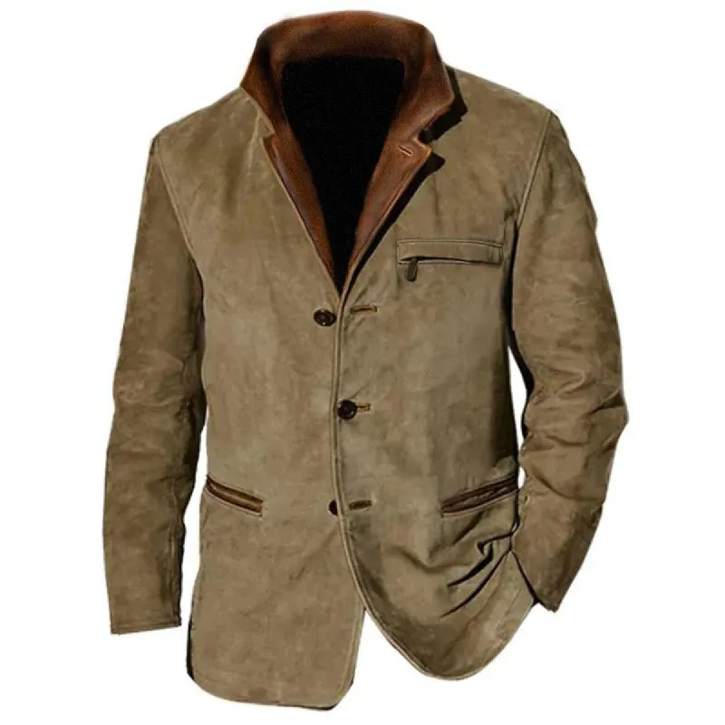 Men's Outdoor Vintage Multi-Pocket Jacket 05345479Q sold by Manly
