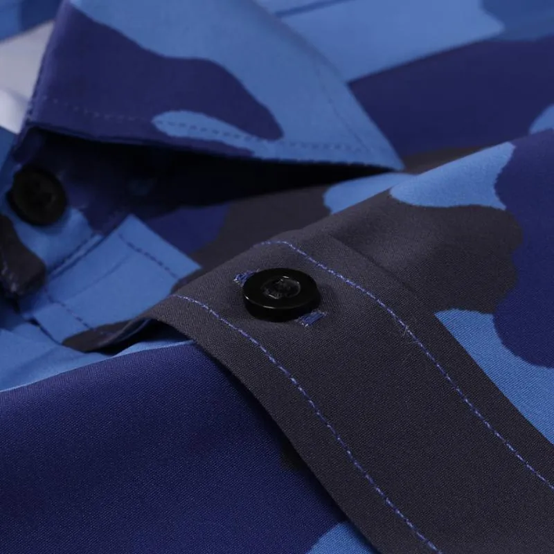 Men's Casual Camouflage Short Sleeve Shirt 92158381TO sold by Manly product image thumbnail 3