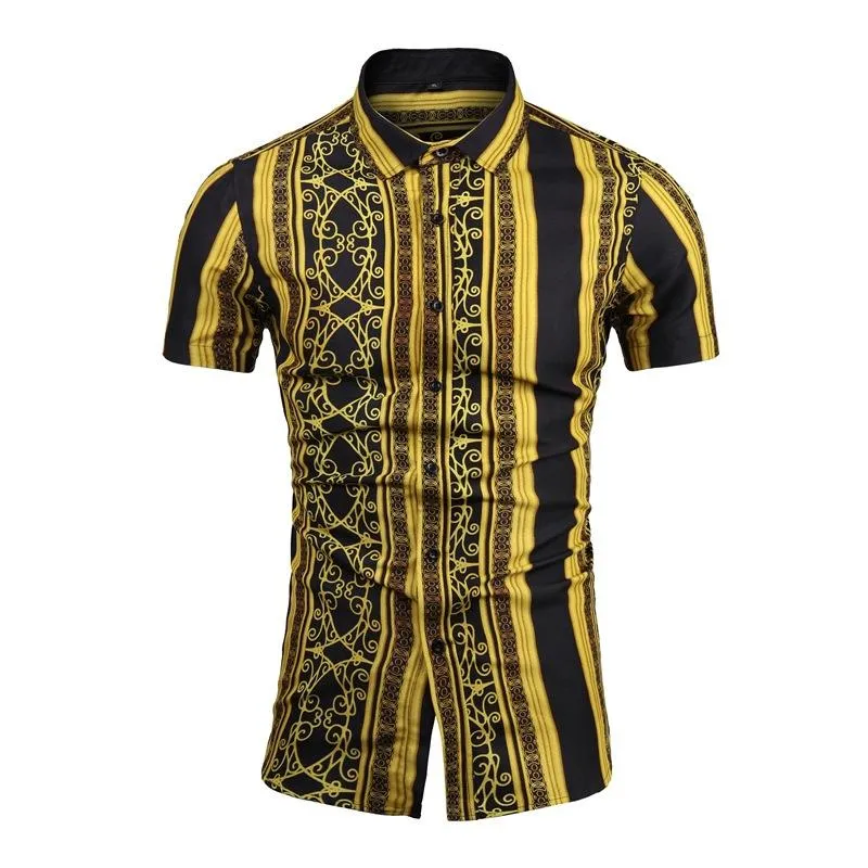 Men's Beach Style Plus Size Short Sleeve Shirt 84644554X sold by Manly product image thumbnail 5