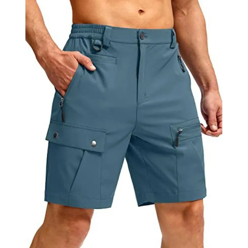 Men's Casual Outdoor Multi-Pocket Cargo Shorts 31559383M sold by Manly