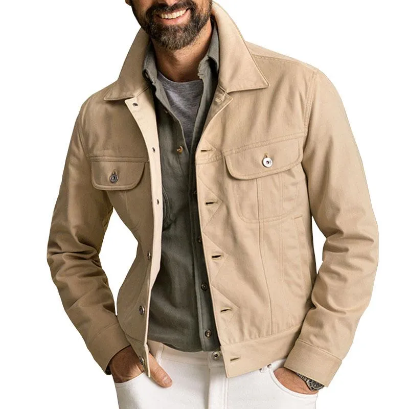 Men's Vintage Loose Lapel Single Breasted Jacket 70562035M sold by Manly