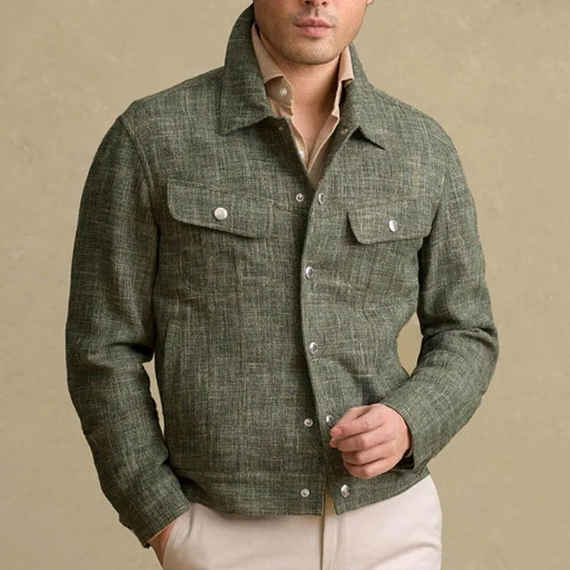 Men's Vintage Loose Lapel Single Breasted Jacket 70562035M sold by Manly product image thumbnail 5