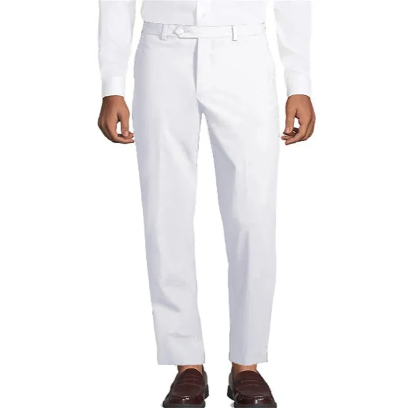 Men's Casual Solid Color Straight Slim Suit Pants 16550868M sold by Manly product image thumbnail 2