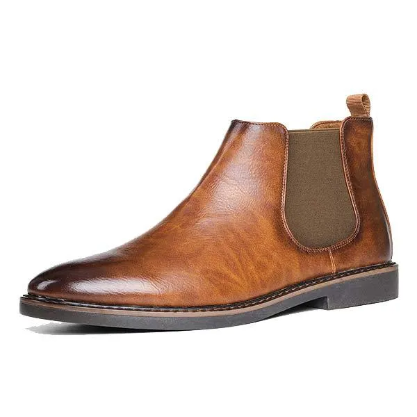 MEN'S POLISHED CHELSEA BOOTS 39577481 sold by Manly product image thumbnail 3