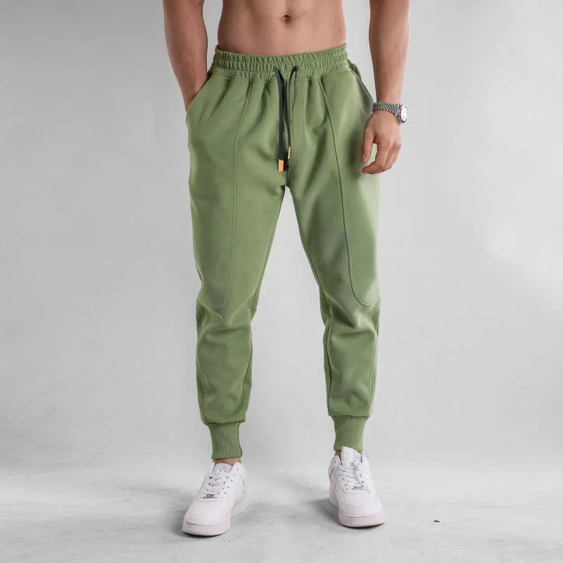 Men's Solid Color Loose Elastic Waist Sweatpants 85674025Z sold by Manly product image thumbnail 3