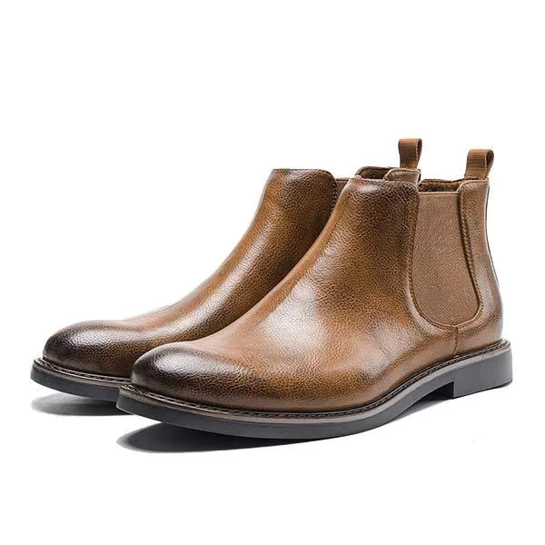 MEN'S POLISHED CHELSEA BOOTS 39577481 sold by Manly