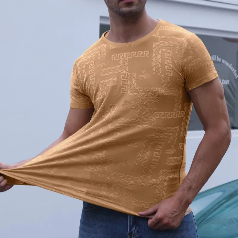 Men's Casual Sports Stretch Short-sleeved Quick-drying T-shirt 56455171X sold by Manly product image thumbnail 2