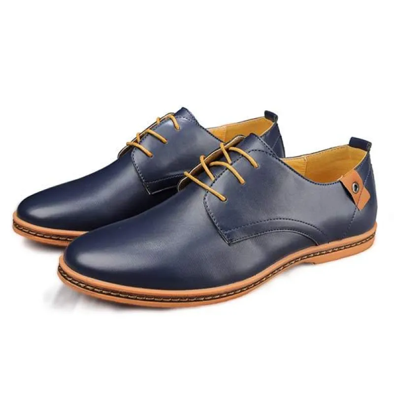 MEN'S BUSINESS CASUAL LEATHER SHOES 99695075 sold by Manly