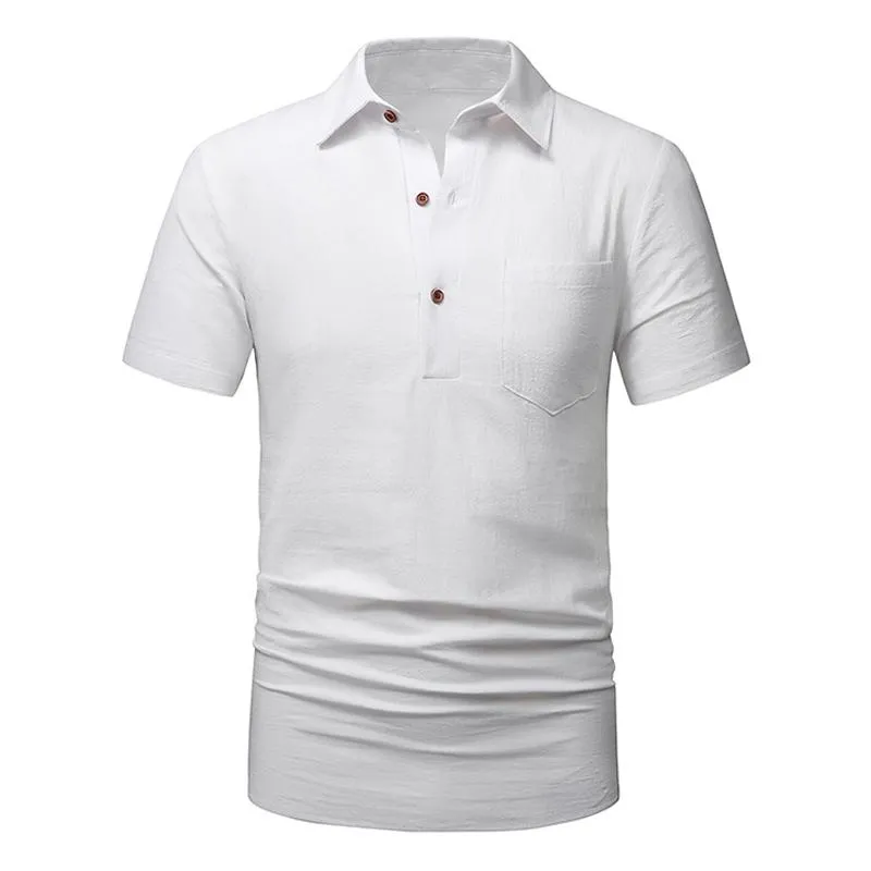Men's Lapel Pocket Short Sleeve Shirt 05475229Z sold by Manly product image thumbnail 4