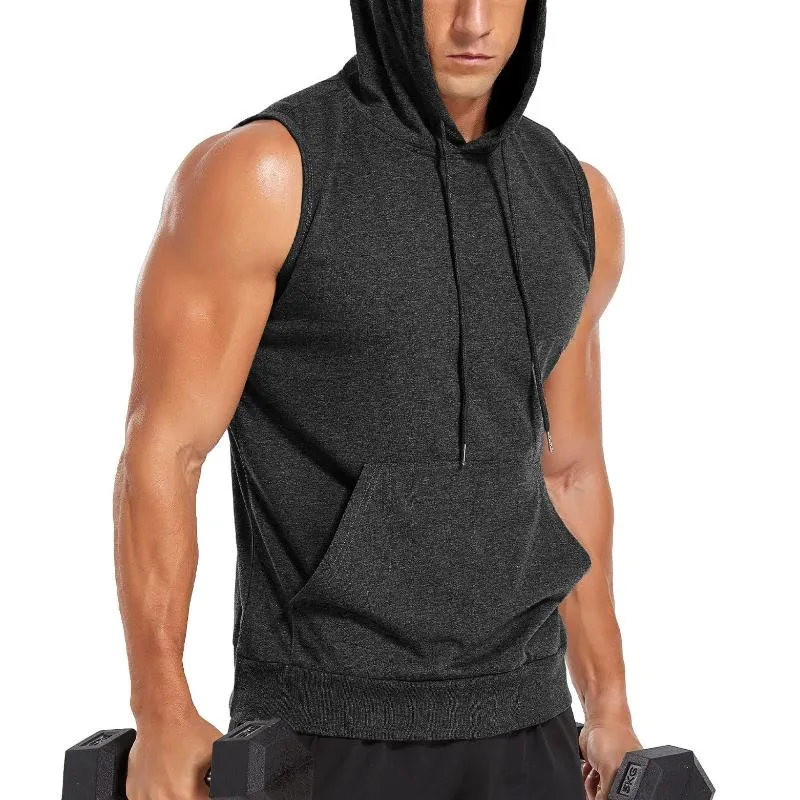 Men's Solid Color Sports Casual Sleeveless Tank Top 28032749Y sold by Manly product image thumbnail 2