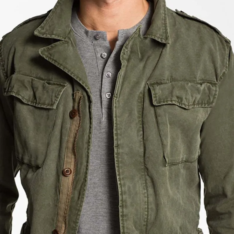 Men's Vintage Casual Workwear Field Jacket 67912635TO sold by Manly product image thumbnail 3