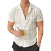 Men's Vintage Casual Pleated Pocket Shirt 40955719TO sold by Manly