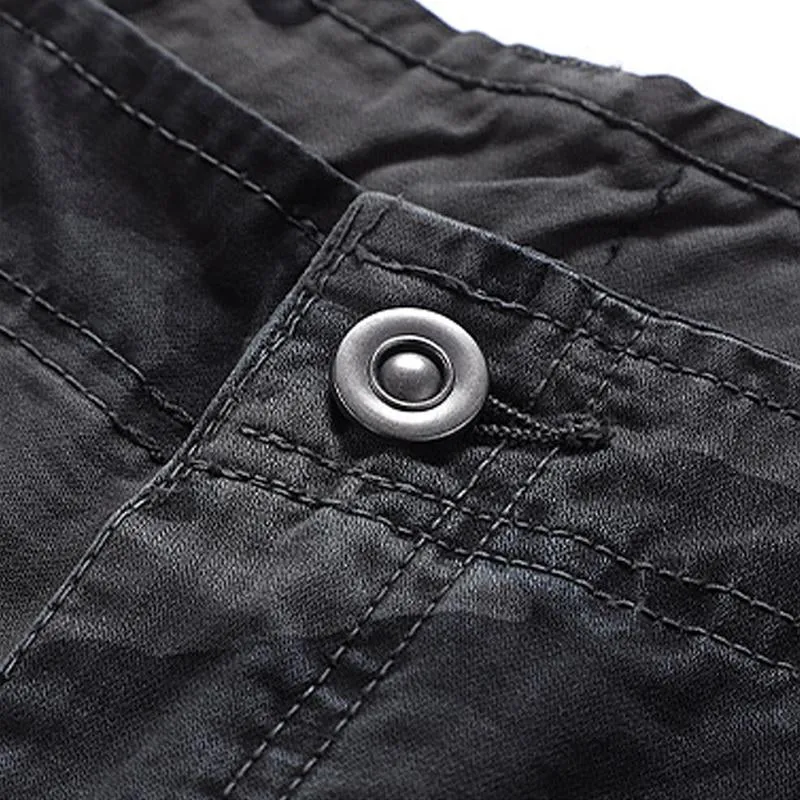 Men's Casual Outdoor Cotton Camouflage Loose Multi-Pocket Work Shorts 10944877M sold by Manly product image thumbnail 4