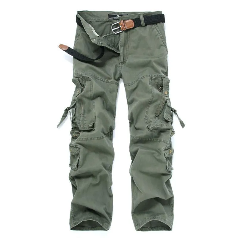 Men's Loose Multi-Pocket Cargo Pants 67742856Y sold by Manly product image thumbnail 4