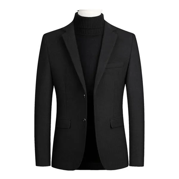 Men's Retro Solid Color Blazer 91179095X sold by Manly