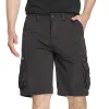 Men's Casual Solid Color Multi-Pocket Cargo Shorts 09603033Y sold by Manly