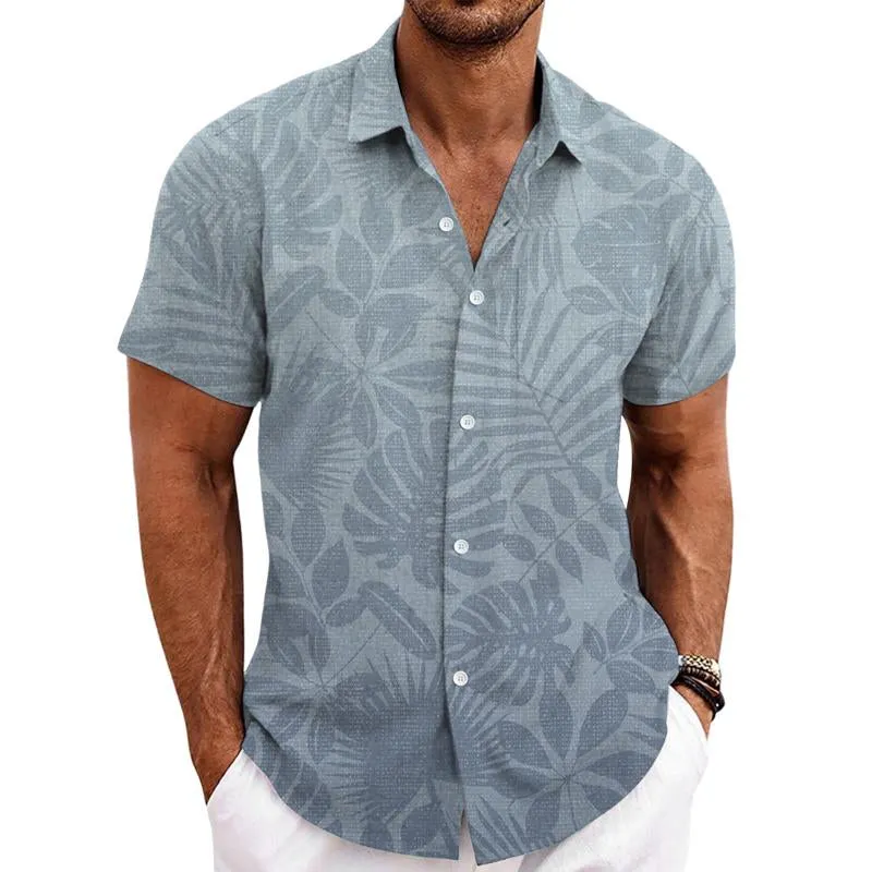 Men's Printed Hawaiian Short Sleeve Shirt 65075133X sold by Manly product image thumbnail 3