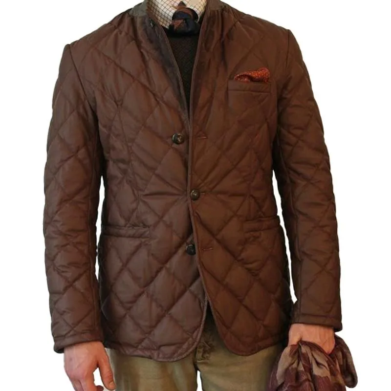 Men's Solid Color Retro Lightweight Coat 69995745X sold by Manly