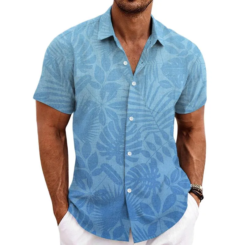 Men's Printed Hawaiian Short Sleeve Shirt 65075133X sold by Manly