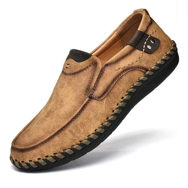 MEN'S RETRO SLIP-ON LEATHER SHOES 09572323 sold by Manly product image thumbnail 4
