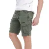 Men's Drawstring Multi-Pocket Cargo Shorts 40480825Y sold by Manly