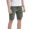 Men's Drawstring Multi-Pocket Cargo Shorts 40480825Y sold by Manly