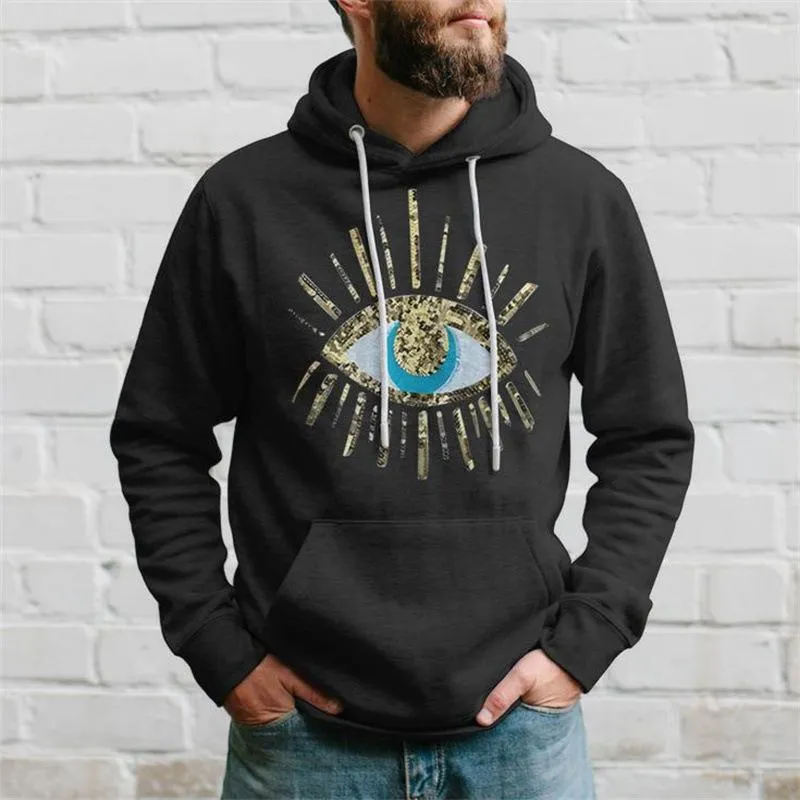 Men's Casual Printed Long Sleeve Hoodie 16649278X sold by Manly product image thumbnail 5