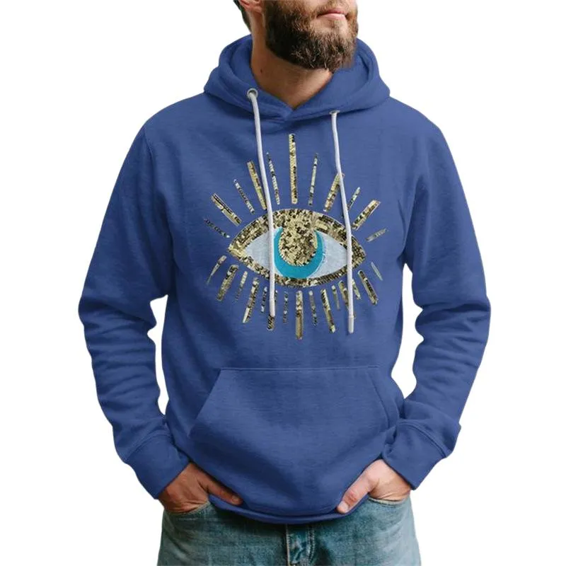 Men's Casual Printed Long Sleeve Hoodie 16649278X sold by Manly product image thumbnail 2