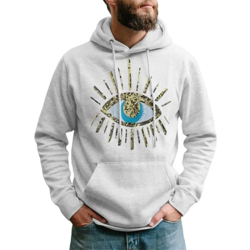 Men's Casual Printed Long Sleeve Hoodie 16649278X sold by Manly