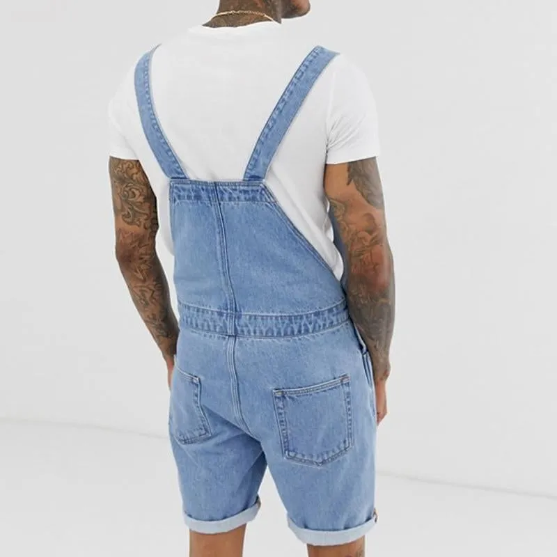 Men's Vintage Denim Ripped Overalls 51380159Y sold by Manly product image thumbnail 3