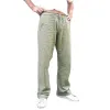 Men's Casual Straight Drawstring Loose Trousers 58622955M sold by Manly