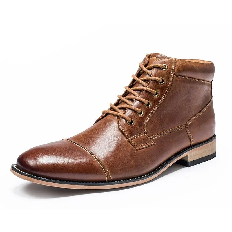MEN'S VINTAGE LACE UP ANKLE BOOTS 97500819Z sold by Manly