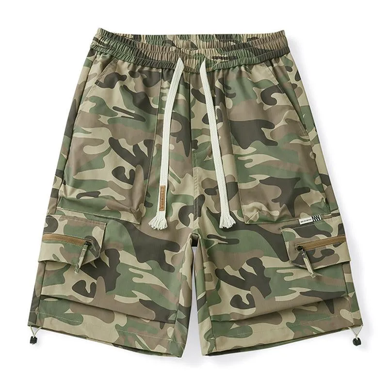 Men's Casual Loose Camouflage Quick-drying Cargo Shorts 24175568M sold by Manly product image thumbnail 3