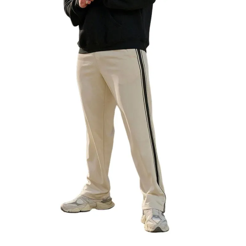 Men's Casual Sports Webbing Patchwork Trousers 13863817TO sold by Manly