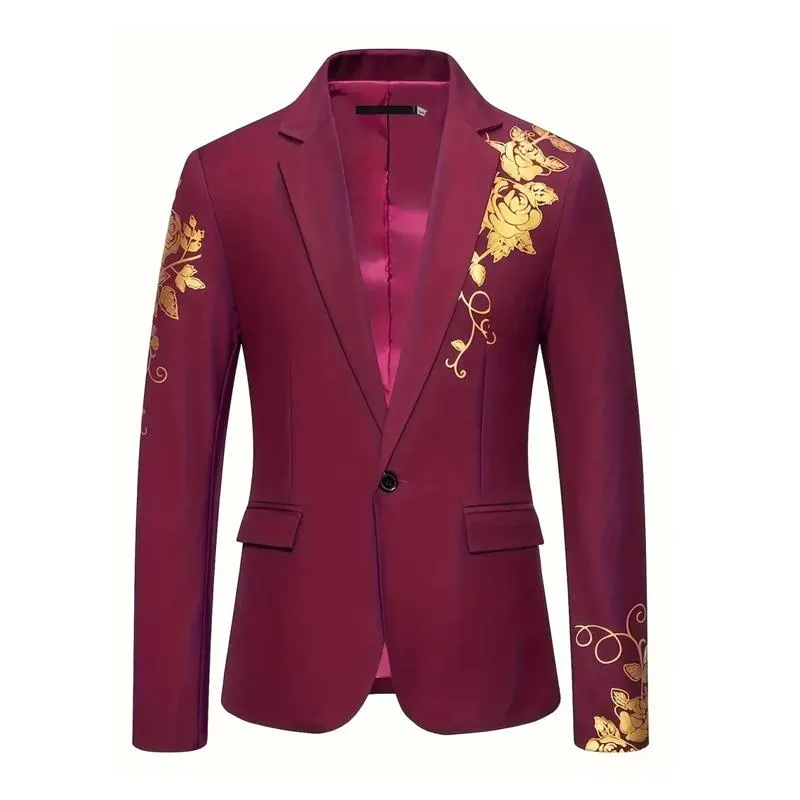 Men's Printed Casual Blazer 22590566X sold by Manly product image thumbnail 2