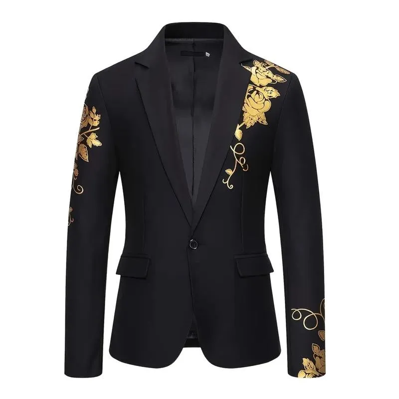 Men's Printed Casual Blazer 22590566X sold by Manly