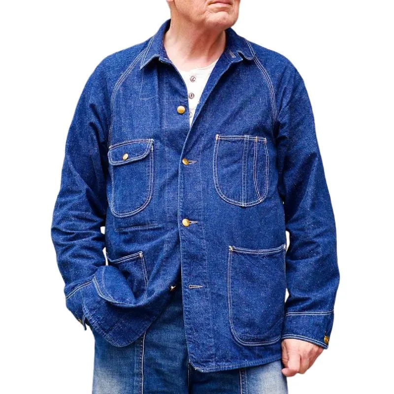 Men's Vintage Solid Multi-Pocket Denim Jacket 28948506X sold by Manly