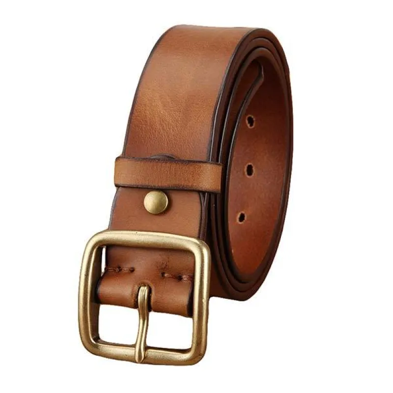 VINTAGE COWHIDE BELT 89302689W sold by Manly