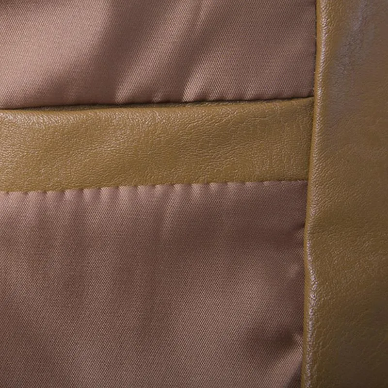 Men's Lapel Slim Leather Blazer 22416100M sold by Manly product image thumbnail 5