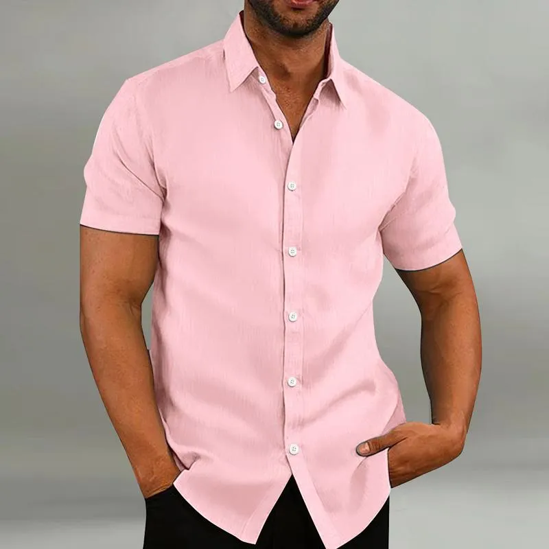 Men's Retro Lapel Short Sleeve Shirt 34351765Z sold by Manly product image thumbnail 2