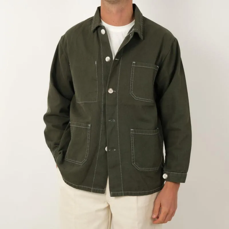 Men's Vintage Solid Multi-Pocket Jacket 03180704Y sold by Manly product image thumbnail 3