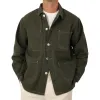 Men's Vintage Solid Multi-Pocket Jacket 03180704Y sold by Manly