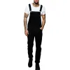 Men's Fashion Solid Color Denim Overalls 32345308M sold by Manly