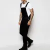 Men's Fashion Solid Color Denim Overalls 32345308M sold by Manly