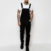 Men's Fashion Solid Color Denim Overalls 32345308M sold by Manly