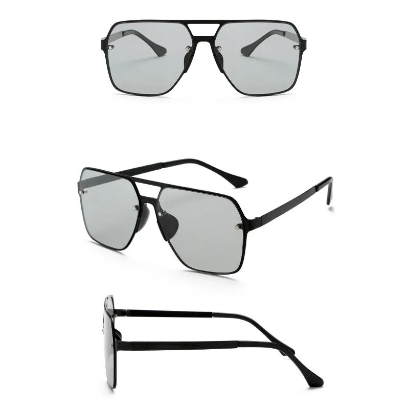 Men's Fashion Square Frame Sunglasses 73945579Y sold by Manly product image thumbnail 5